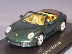 Minichamps 640066430, Porsche 911 (997) Carrera S Cabriolet, 2008, 1:64 - Other & Unclassified