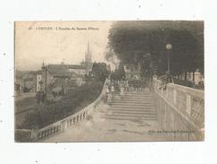 Cp , 87 , LIMOGES , L'escalier Du Square D'Orsay , écrite - Limoges