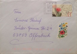 Germany Cover 2005 With WWF Panda Cachet Postmark - Briefe U. Dokumente