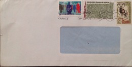 France French Cover With The First WWF Stamp - Lettres & Documents