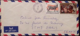 Burundi Cover 1986 With A WWF W.W.F. Horse Stamp - Cartas & Documentos