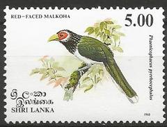 Sri Lanka - MNH - Blue-faced Malkoha ( Phaenicophaeus Viridirostris ) - Coucous, Touracos