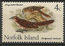 Norfolk Island - MNH - Pacific Long-tailed Cuckoo ( Urodynamis Taitensis ) - Cuckoos & Turacos