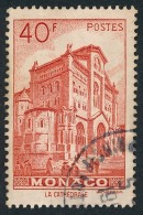 MONACO 1948 - Yv. 313B Obl.   Cote= 5,50 EUR - Cathédrale De Monaco ..Réf.MON20266 - Gebruikt