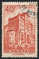 MONACO 1948 - Yv. 313B Obl.   Cote= 5,50 EUR - Cathédrale De Monaco ..Réf.MON20267 - Oblitérés