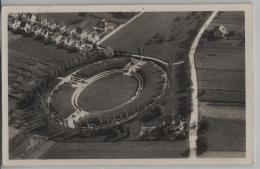 Römisches Amphitheater Vindonissa Bei Brugg - Flieger-Postkarte Swissair Photo AG No. 2740 - Brugg