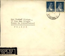 TURQUIE - Lettre Pour La France - N° 21495 - Cartas & Documentos