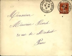 FRANCE - Env Voyagé Avec Obl Expo Philatélique Internationale De 1913 - N° 21506 - Enveloppes Types Et TSC (avant 1995)