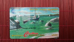 British Virgin Island Number 218 CVVA  Phonecard  Used  Rare - Maagdeneilanden