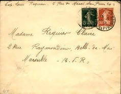 FRANCE - Entier Voyagé Avec Complément D'affranchissement - 1918 - N° 21513 - Enveloppes Types Et TSC (avant 1995)