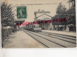 77 - LAGNY THORIGNY POMPONNE - INTERIEUR DE LA GARE - Lagny Sur Marne