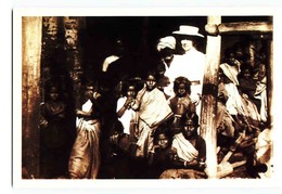 Agnes Simmonds Working Amongst Caste Children Andhra Pradesh India C. 1908-12 Modern Unused Card - Asie