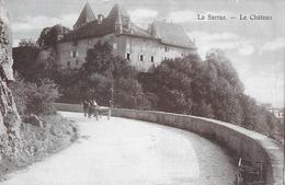 LA SARRAZ → Fuhrwerk Beim Château Anno 1924 - La Sarraz