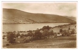 RB 1136 - 1935 Real Photo Postcard - Loch Tay & Ardtalnaig Village Perthshire Scotland -  Fearnan Aberfeldy Cancel - Perthshire