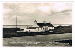 RB 1136 - Real Photo Postcard - Last House In Scotland - John O' Groats Caithness - Caithness