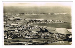 RB 1136 - Aerial Real Photo Postcard - The Two Bays Nevin Caernarvonshire Wales - Caernarvonshire