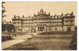 RB 1138 - Early Postcard - Buxton Palace Hotel - Derbyshire Peak District - Derbyshire