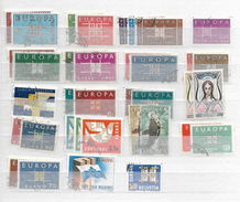 1963 USED Europa/cept Year Collection - Años Completos