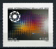 2015 -  Italia - Italy - Anno Internazionale Della Luce - Mint - MNH - 2011-20: Mint/hinged