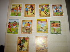 STAMP  Lot  FOOTBALL - Gebruikt