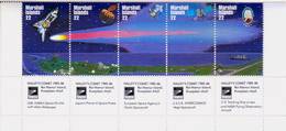 MARSHALL ISLANDS 1985 Compl.set 5 Stamps*MNH** Halley's Comet - Océanie