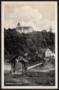 8755 - Alte Ansichtskarte - Rochsburg Bei Lunzenau - Hängebrücke - N. Gel - Neubert - Lunzenau