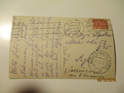 RUSSIA 1912 LATVIA ALT AUTZ  AUCE TO RIGA , LALIRE , OLD  POSTCARD , 0 - Lettres & Documents