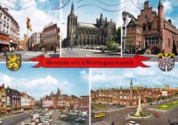 Netherlands - 's-Hertogenbosch - Multi View - Mailed 1972 / Stamp - 's-Hertogenbosch