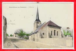 77 - SAINT  PIERRE Les NEMOURS --  L'Eglise - Saint Pierre Les Nemours