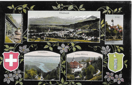 RHEINECK → Mehrbild-Karte Mit Div. Sehenswürdigkeiten, Ca.1910 - Rheineck