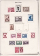 Bulgarie - Collection Vendue Page Par Page - Timbres Oblitérés / Neufs *(avec Charnière) -Qualité B/TB - Ongebruikt