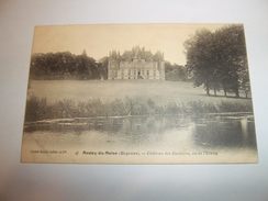 5aux - CPA - MESLAY Du Maine - Château Des Rochères, Vu De L'étang - [53] - Mayenne - - Meslay Du Maine