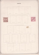 Crète - Collection Vendue Page Par Page - Timbres Oblitérés / Neufs *(avec Charnière) -Qualité B/TB - Kreta