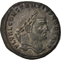 Monnaie, Constance I, Follis, 297-299, Cyzique, SUP, Cuivre, RIC:VI 9a - La Tétrarchie (284 à 307)