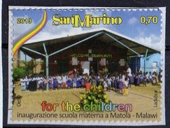 PIA  -  SMAR  -  2013  : Inaugurazione Di Una Scuola Materna A Matola (Malawi) -  (SAS  2409) - Usati