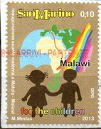 PIA  -  SMAR  -  2013  : Inaugurazione Di Una Scuola Materna A Matola (Malawi) -  (SAS  2408-09) - Oblitérés