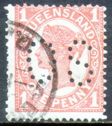 QUEENSLAND	-	Yv. Serv. 16	-			QUE-6814 - Used Stamps