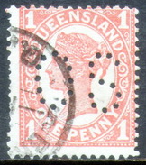 QUEENSLAND	-	Yv. Serv. 16	-			QUE-6814 - Gebraucht