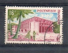 Polynésie. Hotel Des Postes De Papeete. 1960 - Oblitérés