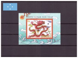 Micronésie 2000 - MNH ** - Nouvel An Chinois - Michel Nr. Bloc 62 (fsm276) - Micronésie