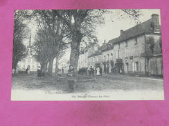 DANGE SAINT ROMAIN     / ARDT   CHATELLERAULT   1910  LA PLACE    EDIT   CIRC  OUI - Dange Saint Romain