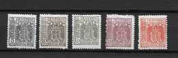 LOTE 1891 C  ///  ESPAÑA  FISCALES -  ESPECIAL MOVIL  *MH  Y ** MNH - Revenue Stamps
