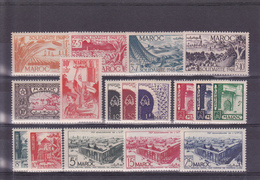 Maroc Années 1949 Du N° 271 Au N° 287 En Timbres Neufs ** Soit 17 Valeurs - Unused Stamps