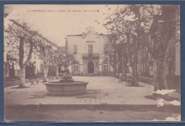 = Colobrières, Var, Place De L'Hôtel De Ville  3 Timbres 158 Le 11.8.1924 - Collobrieres