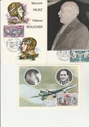 3 CARTES MAXIMUM -POSTE AERIENNE N° 46-47 ET 48-  COTE : 61 € - 1970-1979