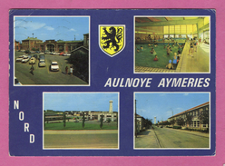 59 Nord Aulnoye Aymeries Carte Multivues - Aulnoye