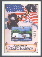 Micronesia - 2001 Pearl Harbor Block (1) MNH__(TH-7995) - Micronésie