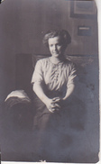 Foto Porträt Einer Frau - 10*6cm - Ca. 1910 (26427) - Ohne Zuordnung