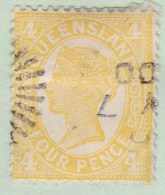 Queensland 1897 SG 244a P.13 Used - Used Stamps