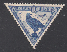 ICELAND      SCOTT NO. C3    MINT HINGED     YEAR  1930 - Aéreo